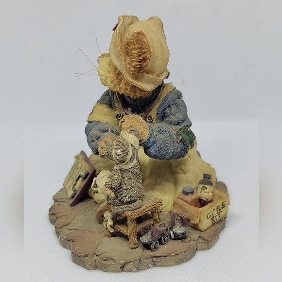 2000 VTG Boyds Bears & Friends Florence Whisker Fixer with Splint Feline Better - Picture 7 of 7